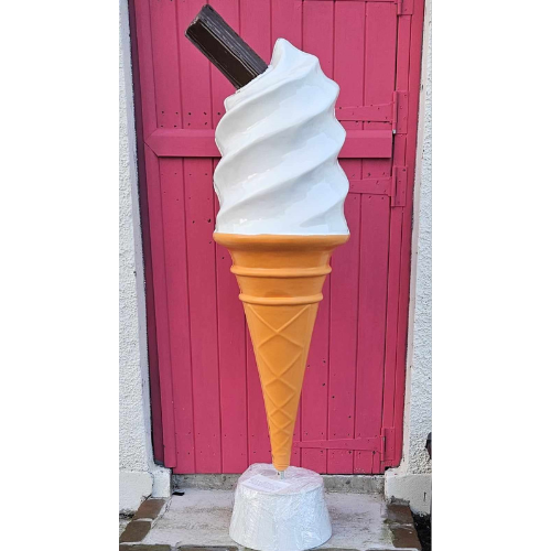 6 Foot Ice Cream Cone With Flake